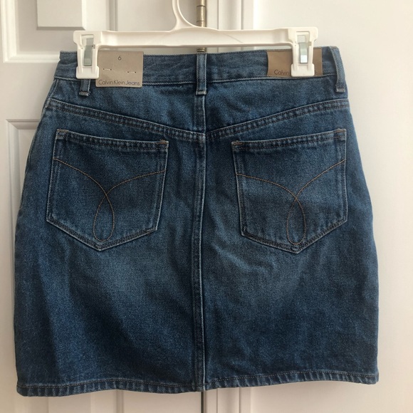 Calvin Klein Jean mini skirt - Picture 3 of 4